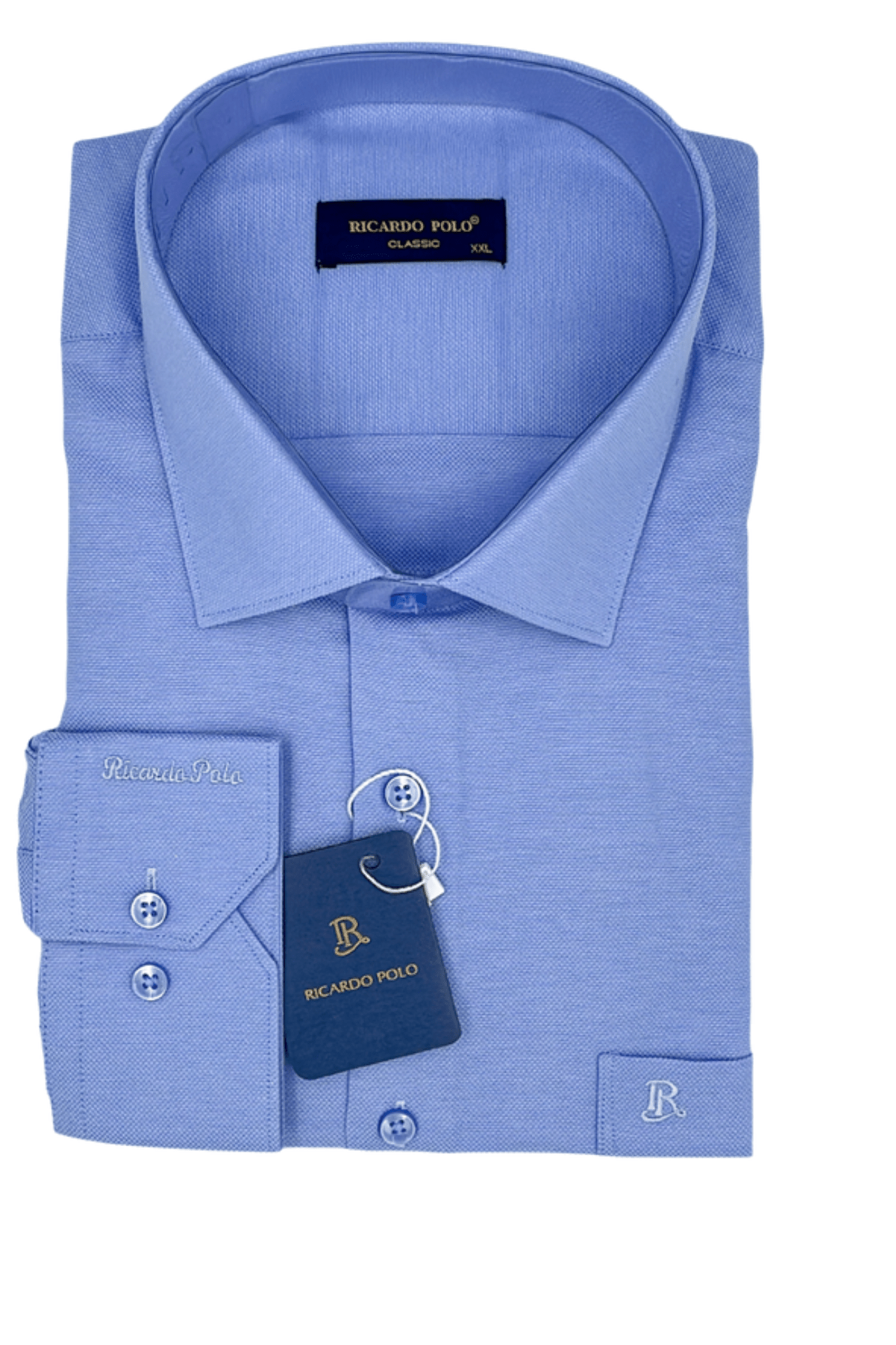 Ricardo Polo classic 80% cotton shirt - styluck - shirt - Ricardo Polo