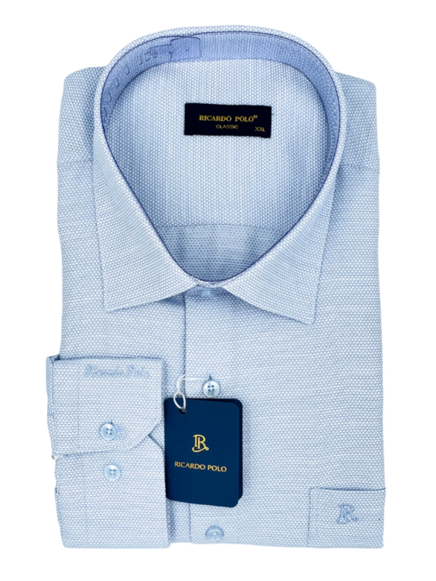 Ricardo Polo classic 80% cotton shirt - styluck - shirt - Ricardo Polo