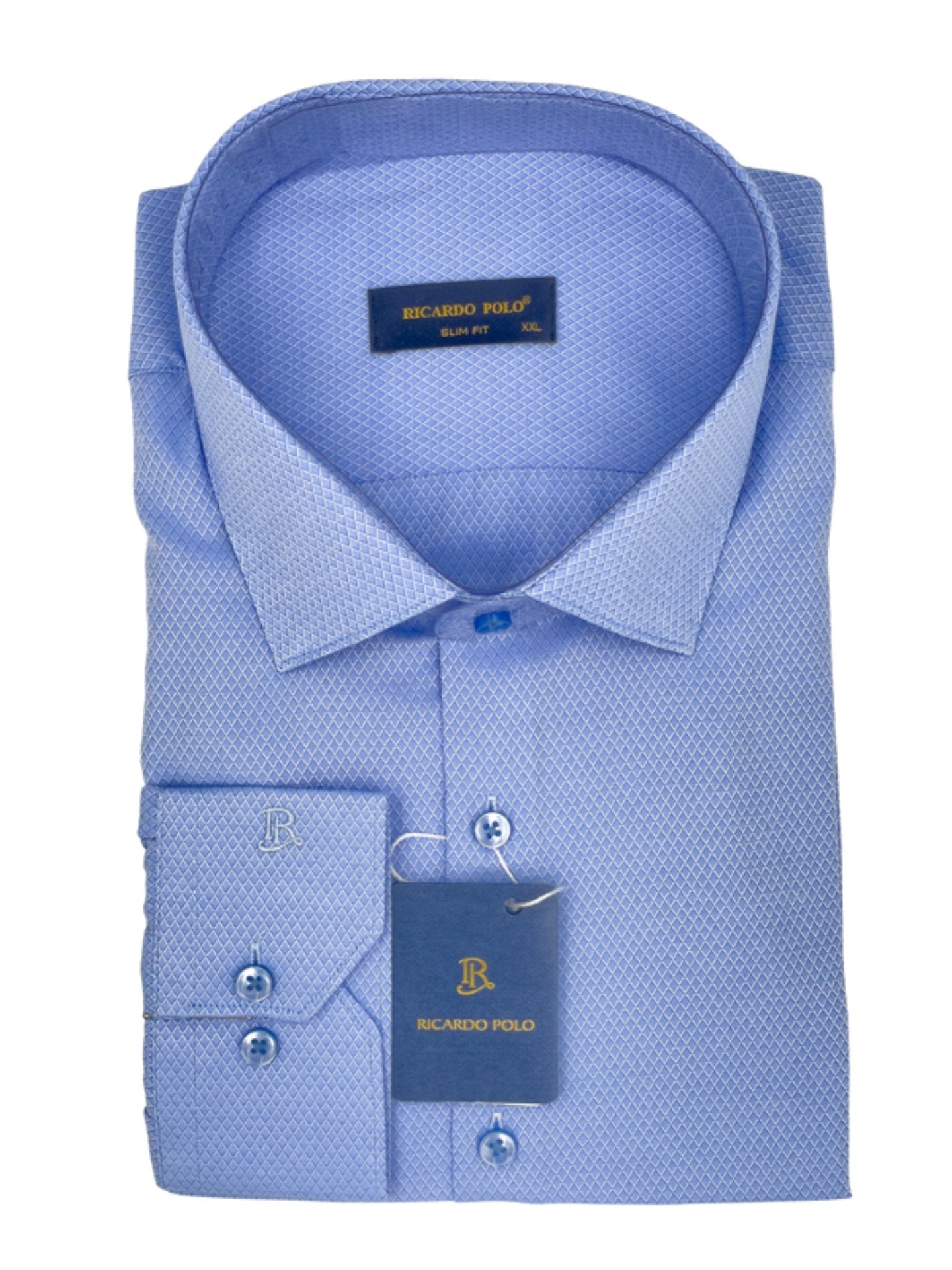 Ricardo Polo slim 80% cotton - styluck - shirt - Ricardo Polo