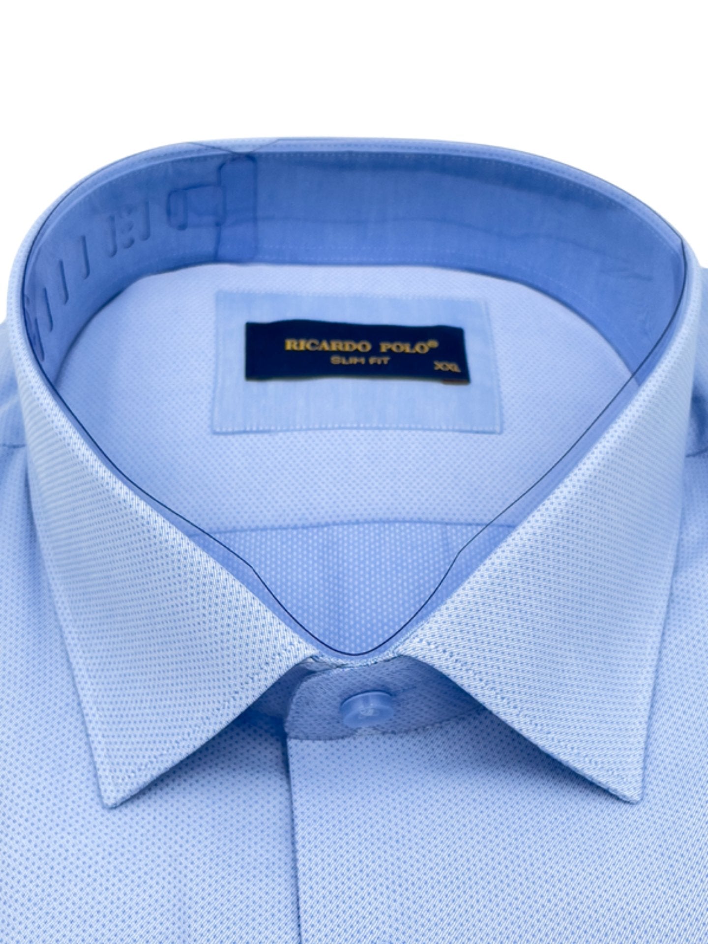 Ricardo Polo slim 80% cotton shirt - styluck - shirt - Ricardo Polo