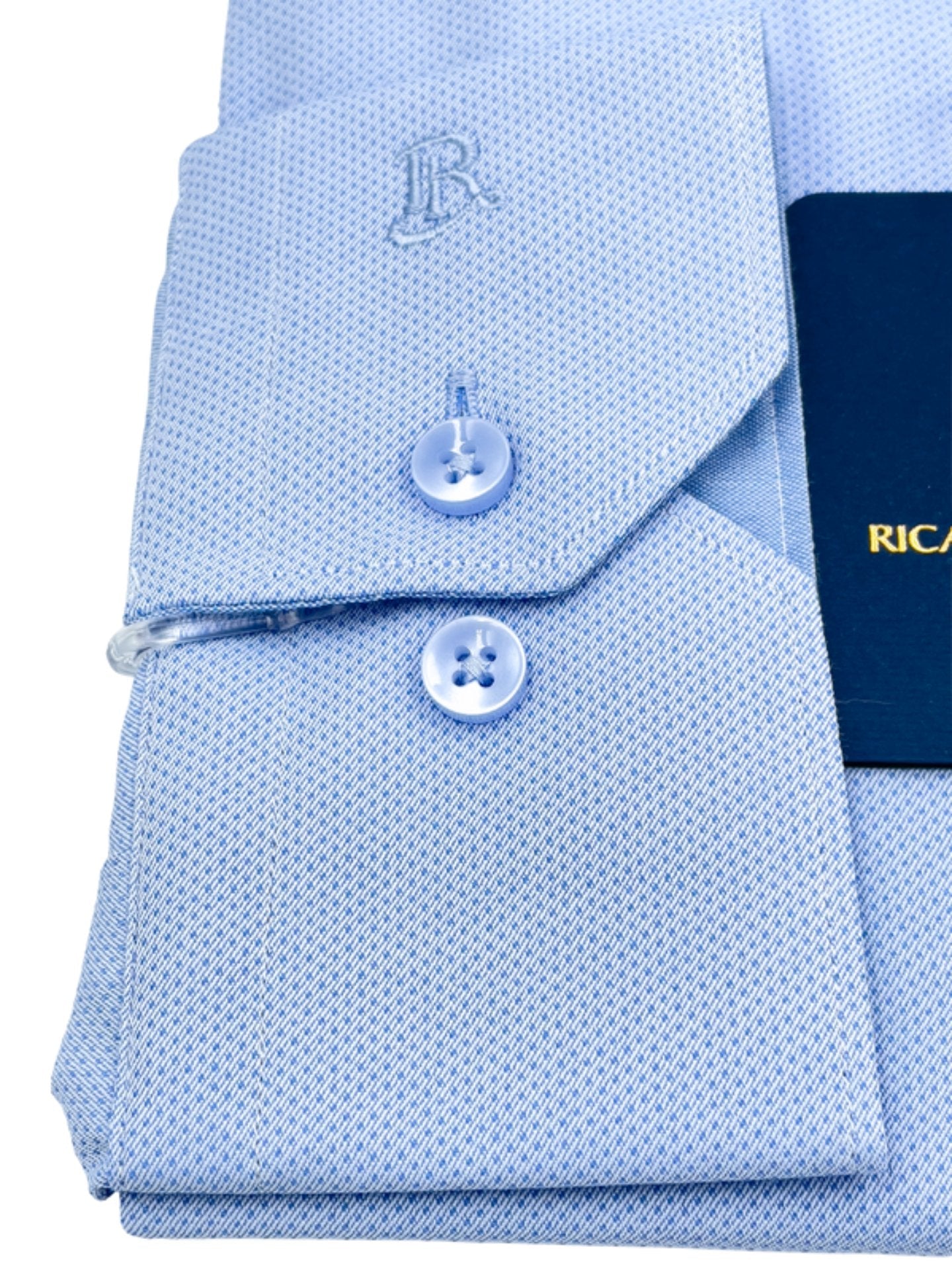 Ricardo Polo slim 80% cotton shirt - styluck - shirt - Ricardo Polo