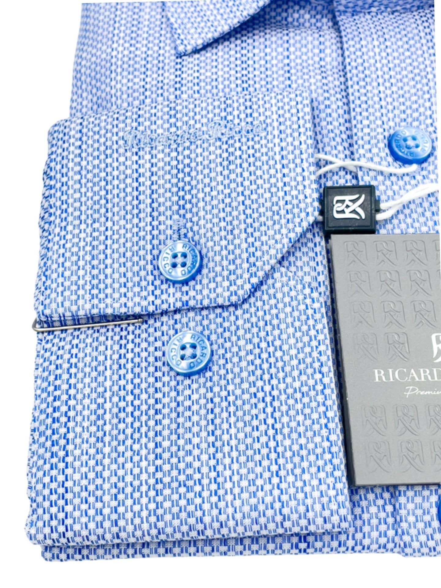 Ricardo Ricco classic 100% cotton shirt - styluck - shirt - Ricardo Ricco