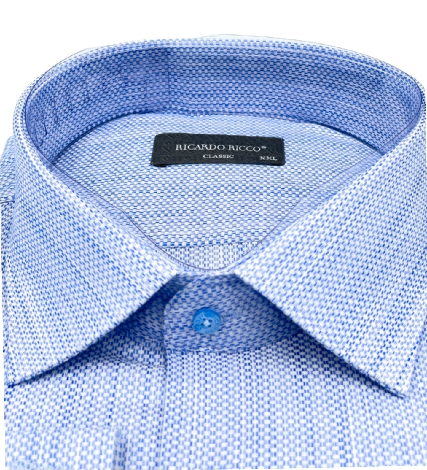 Ricardo Ricco classic 100% cotton shirt - styluck - shirt - Ricardo Ricco