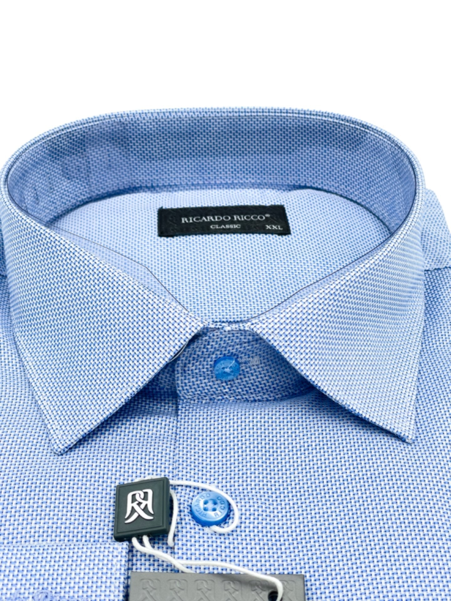 Ricardo Ricco Classic 100% cotton shirt - styluck - shirt - Ricardo Ricco
