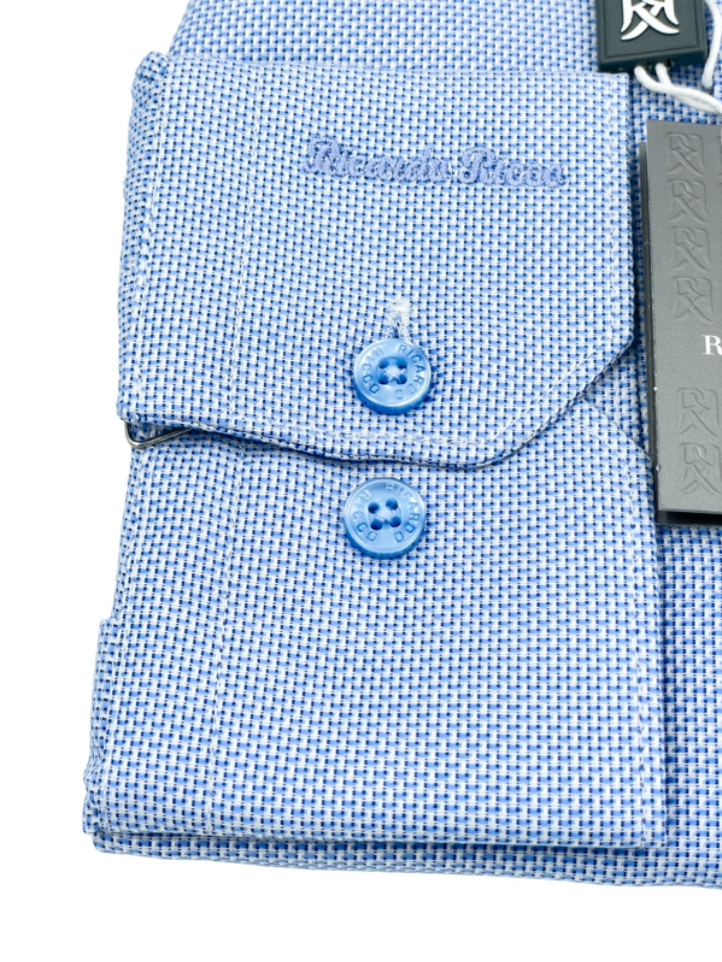 Ricardo Ricco Classic 100% cotton shirt - styluck - shirt - Ricardo Ricco