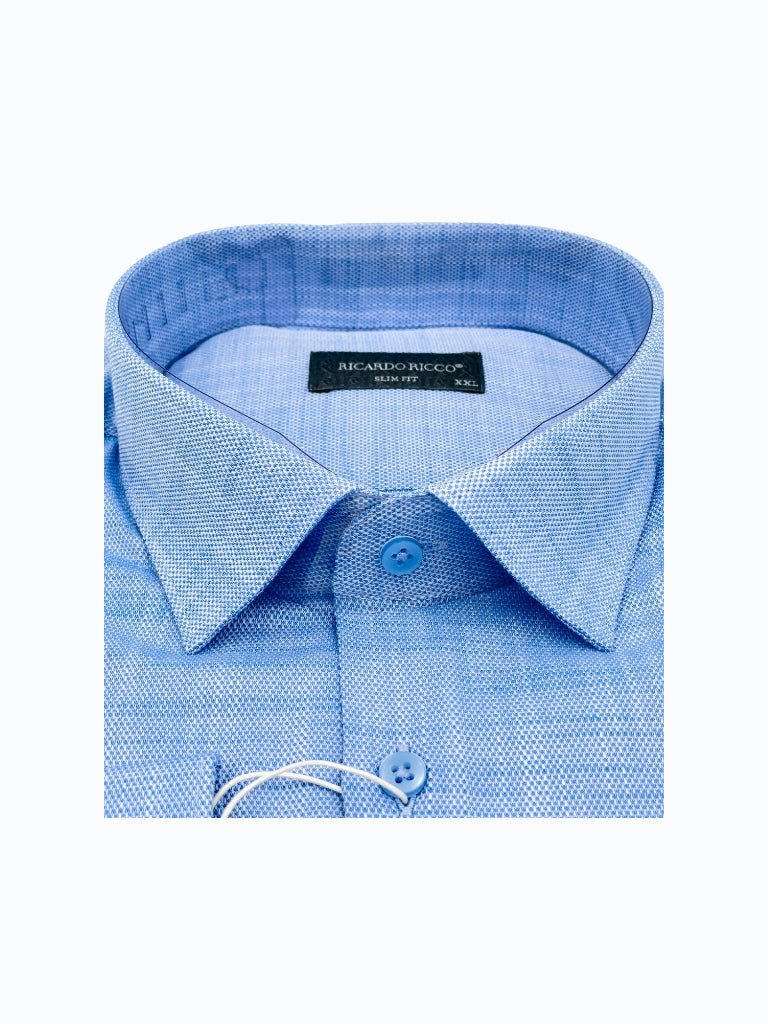 Ricardo Ricco slim 100% cotton - styluck - shirt - Ricardo Ricco