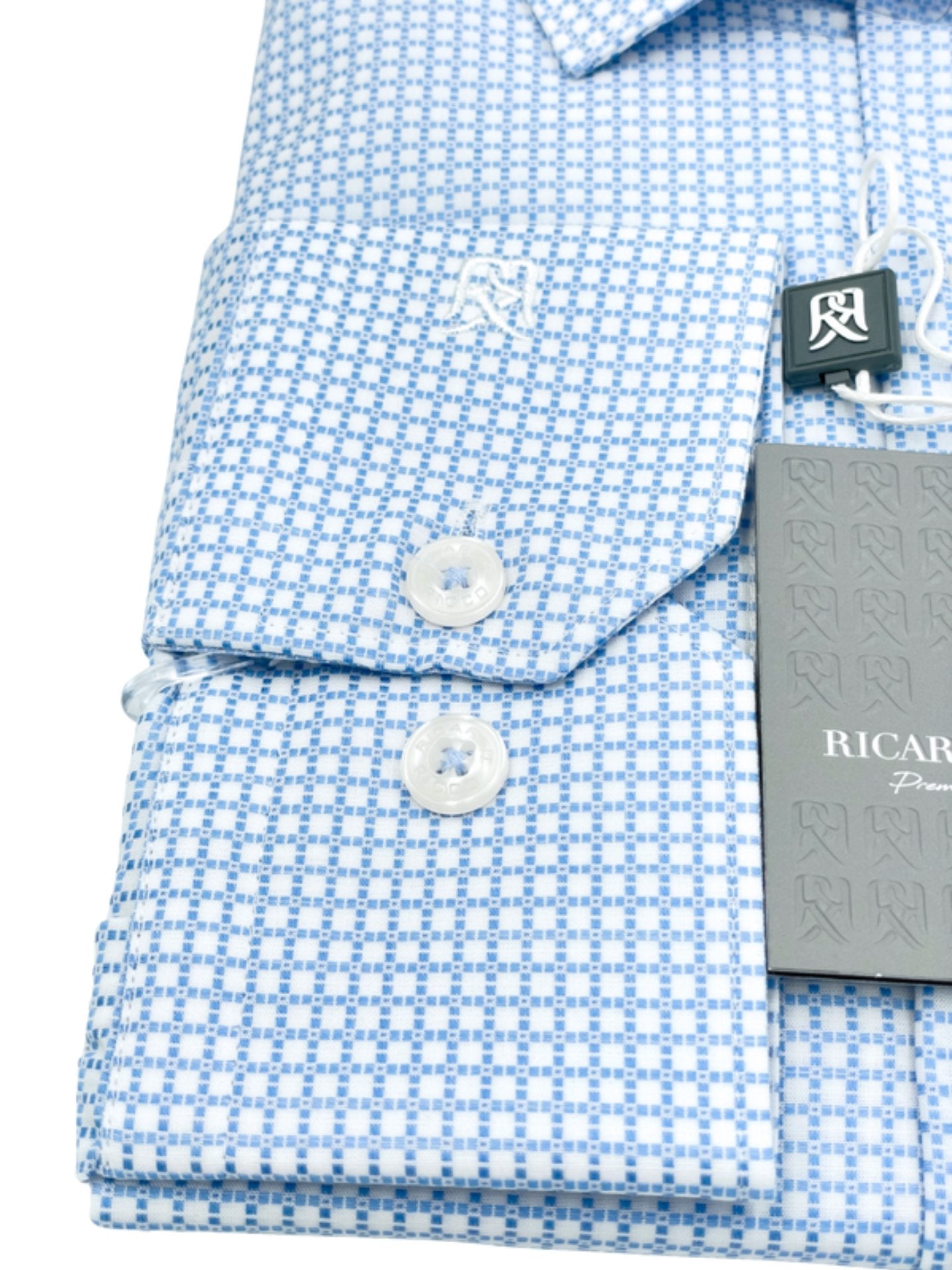 Ricardo Ricco slim 100% cotton shirt - styluck - shirt - Ricardo Ricco