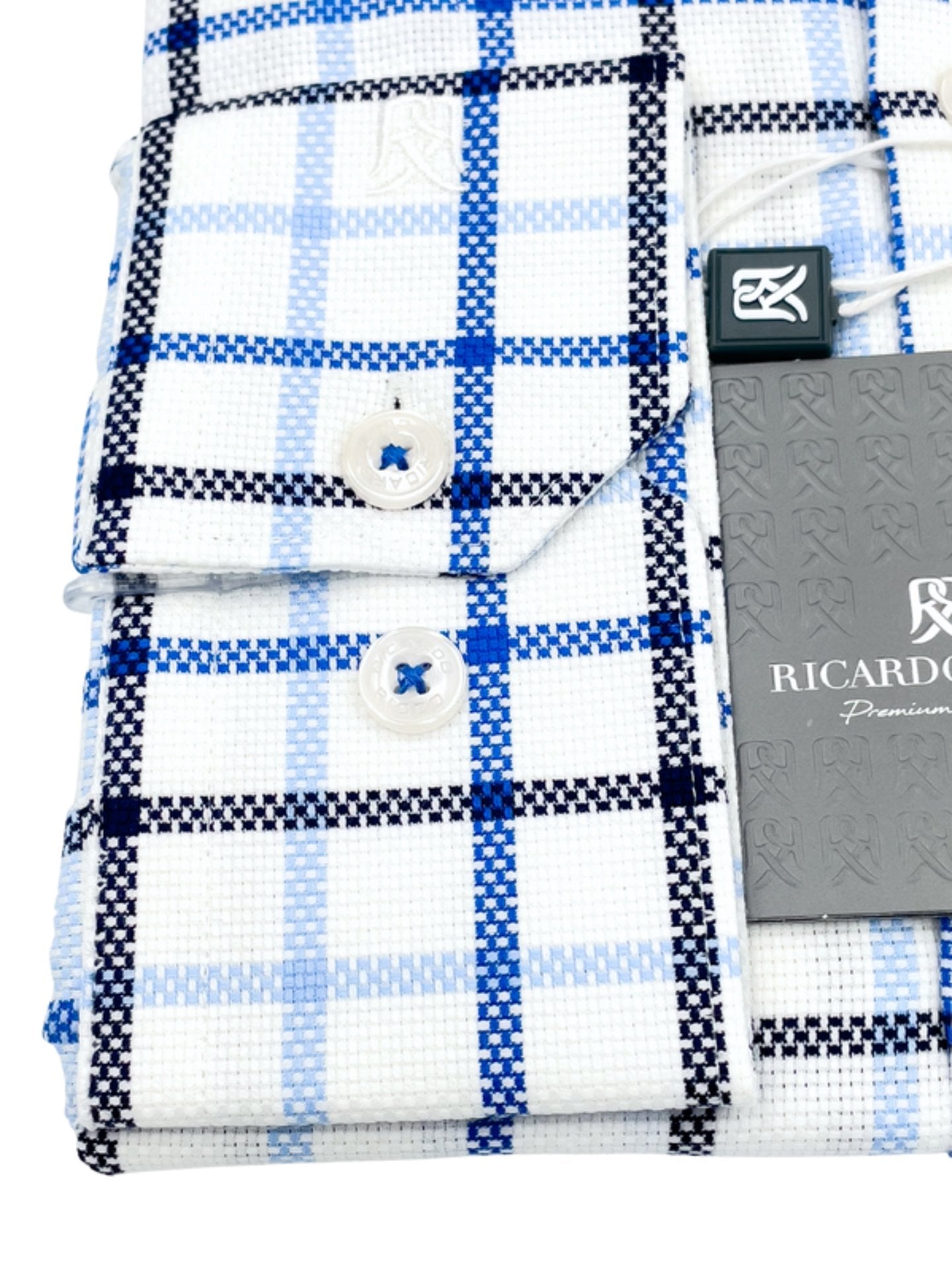 Ricardo Ricco slim 100% cotton shirt - styluck - shirt - Ricardo Ricco