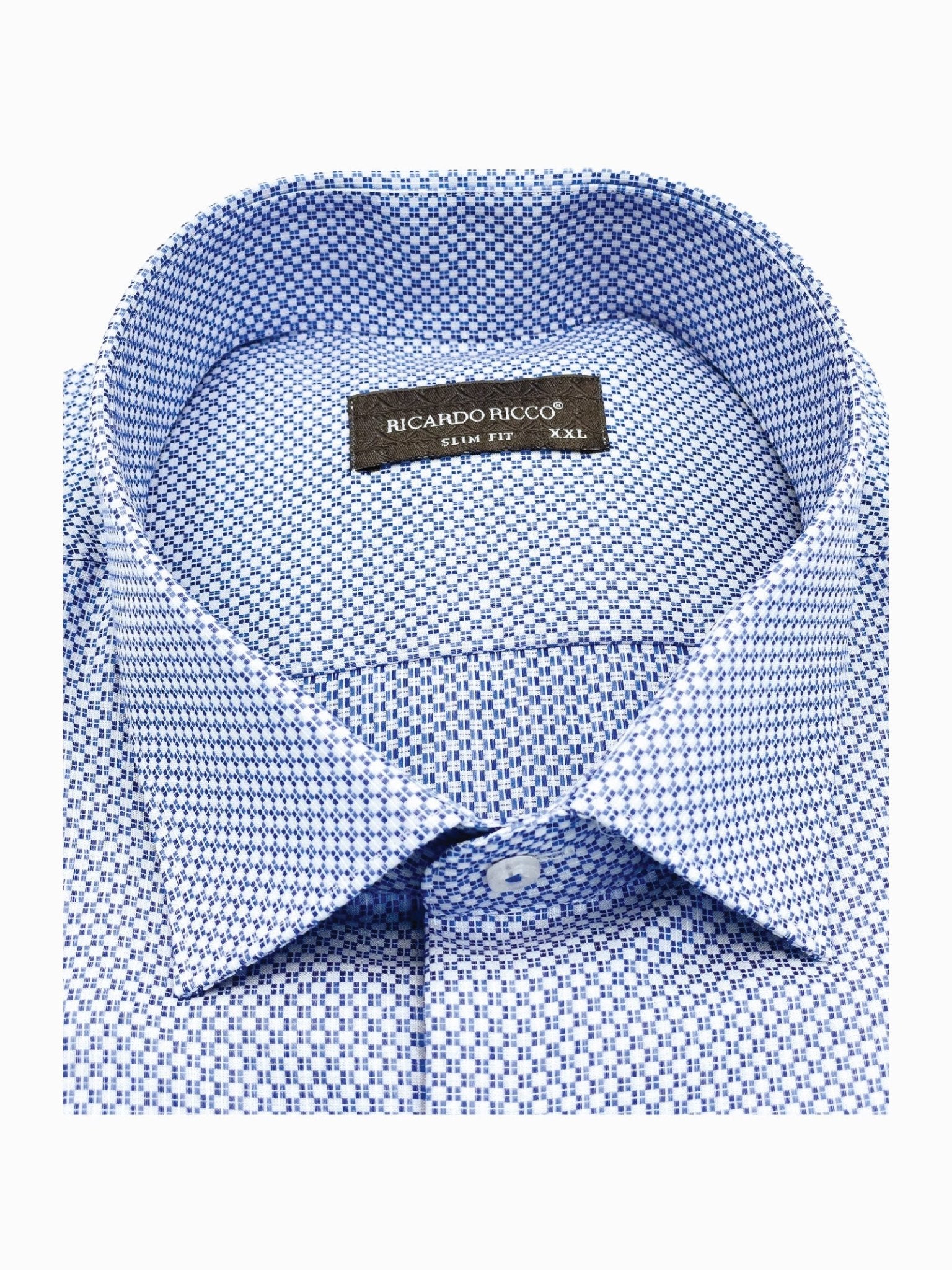 Ricardo Ricco slim 100% cotton shirt - styluck - shirt - Ricardo Ricco