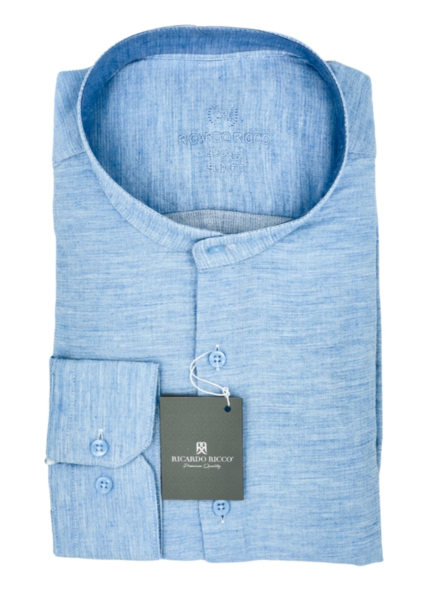 Ricardo Ricco slim 100% cotton shirt - styluck - shirt - Ricardo Ricco